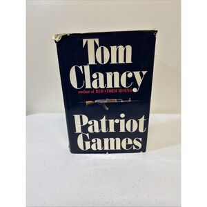 Patriot Games‎ Hardcover First Edition 1st Printing Tom Clancy DJ Jack Ryan